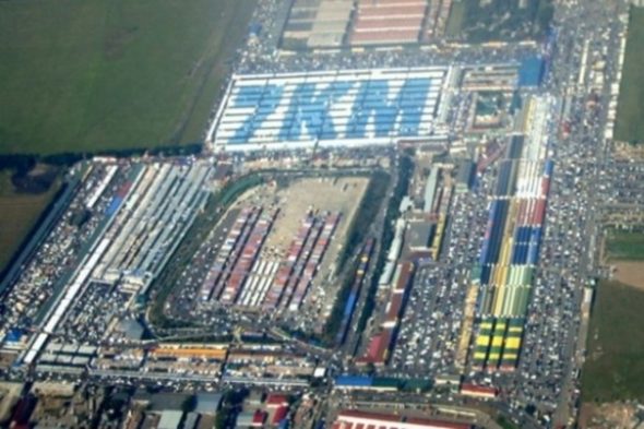 Най-големият пазар за ментета в Европа, който се намира до Одеса, може да бъде видян дори от космоса
