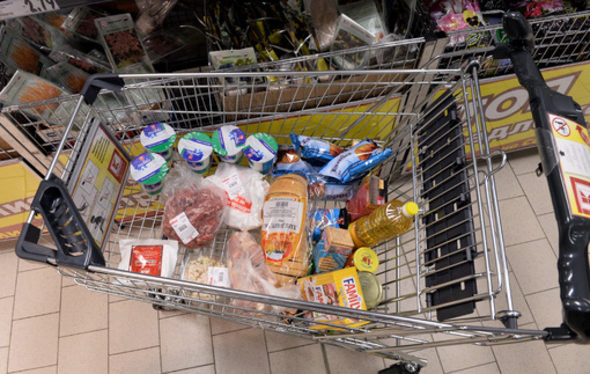 Покупките на храна и безалкохолни напитки се свиват с 5.8% на човек  спрямо същия период на миналата година. Спад на консумацията има при всички основни храни - мляко и млечни продукти, яйца, хляб, месо, плодове и зеленчуци.
