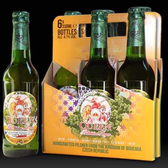 Музикантите са доверили производсвото на пивото Bohemian Lager на чешки пивовари от град Пилзен.