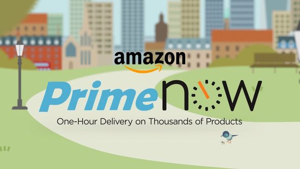На ползващите услугата Amazon Prime Now ще бъдат предложени в началото 20 000 продукта - от храна и напитки до играчки и домакински вещи