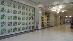 "Агро, био, органик маркет" е търговската марка на първия български хипермаркет, който трябва да отвори в мола в началото на октомври.