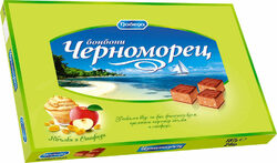 От началото на м. март 2008 г. "Победа" АД пуска в масова продажба на пазара в цялата страна нов артикул бонбони от марката "Черноморец" – с парченца ябълка и стафиди, съобщиха от компанията. 
