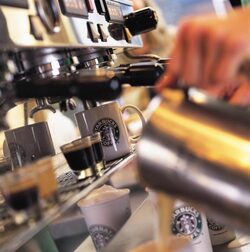 Starbucks стартира дейността си в България с откриването на първото си заведение на ул. "Гурко" в столицата.