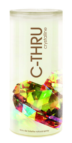 Новия аромат C-THRU CRYSTALLINE излезе на пазара от 1 септември 2009 г., съобщиха от дистрибутора "Сарантис" (Sarantis).